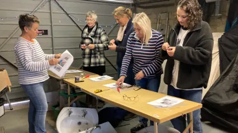 BBC Four women being taught basic plumbing skills
