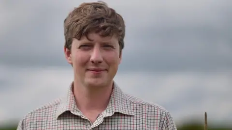 Jamie Niblock/BBC Farmer Jon Watt 