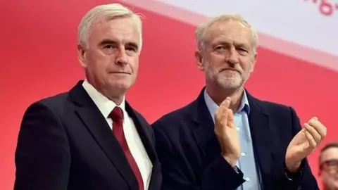 Getty Images John McDonnell, left, with Jeremy Corbyn