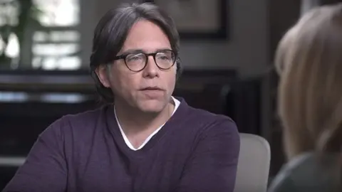 Keith Raniere Conversations/ Youtube Keith Raniere in a still from his own Youtube channel