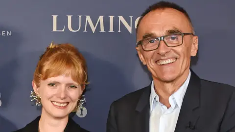 Getty Images Danny Boyle with Rose Glass