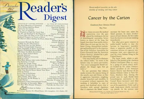 Reader's Digest Cancer by the Carton