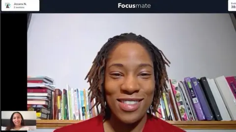 Focusmate Two women using Focusmate