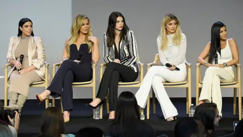 Getty Images Members of the extended Kardashian family