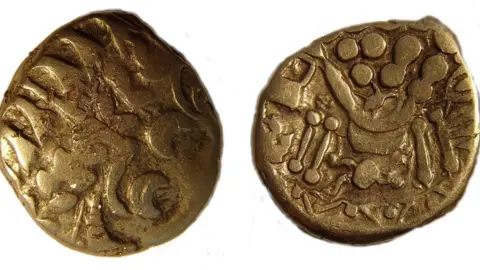 St Barbe Museum Celtic coins