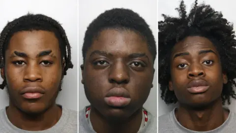 West Yorkshire Police Karl Belinga, Paul Mbwasse, Karlson Ogie