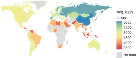 Tim Althoff Map of inactivity