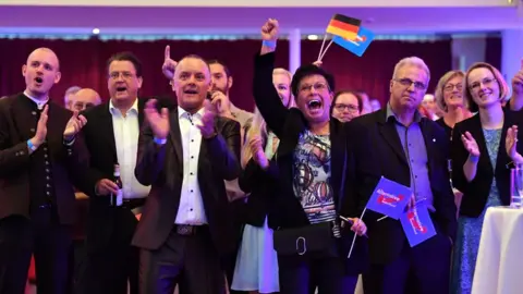 Getty Images AfD supporters