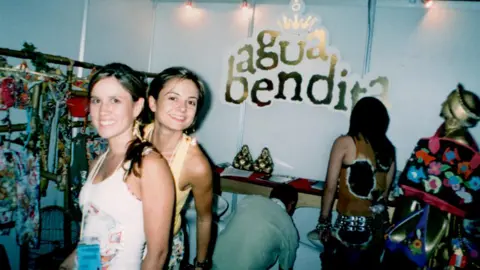 Agua Bendita Catalina Alvarez (left) and Mariana Hinestroza
