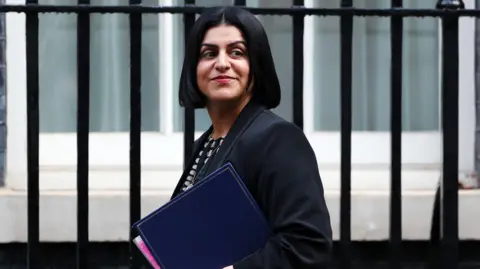 EPA-EFE/REX/Shutterstock  Secretary of State for Justice Shabana Mahmood 