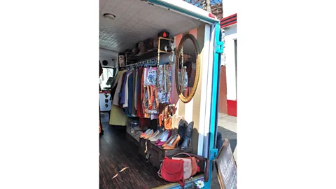 Fashion truck interior (Joanne Griffith)