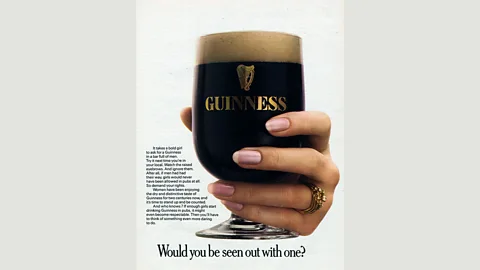 Heritage Image Partnership Ltd/Alamy Stock Photo ‘It takes a bold girl to ask for a Guinness’, says this 1970s advertisement (Credit: Heritage Image Partnership Ltd/Alamy Stock Photo)