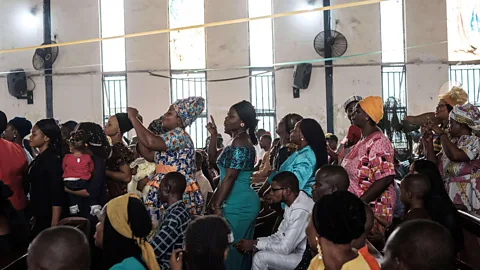 Getty Images Religion is an important part of society in Nigeria and can even affect how people see childbirth (Credit: Getty Images)