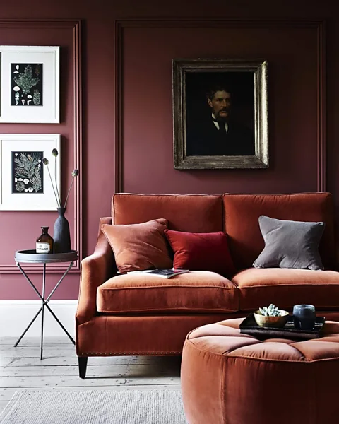 Homewings Colour trends come and go – rich, jewel-like hues are a favourite with maximalists (Credit: Homewings)