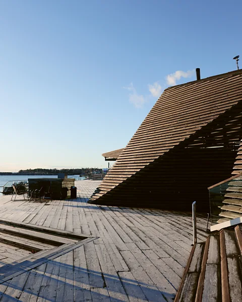 Maija Astikainen For Finns, saunas and cold swimming are a way of life – Löyly sauna, Helsinki, is located next to the Baltic Sea (Credit: Maija Astikainen)