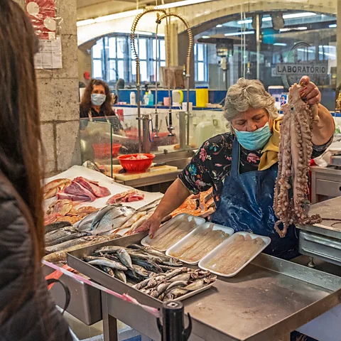 Getty Images Octopus is considered a staple of the Portuguese diet, with over 15,000 tonnes eaten every year (Credit: Getty Images)