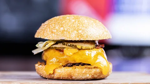 Ilya Kagan Chef Yannick Alléno has teamed with his son to offer delicious, high-quaity street food in Beaupassage, including mouth-watering burgers (Credit: Ilya Kagan)