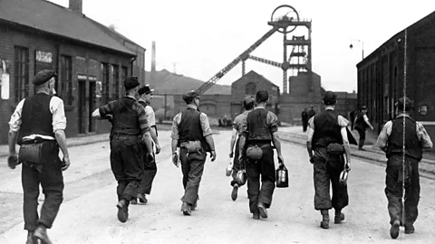 Getty Images Whole communities were built around the mines (Credit: Getty Images)