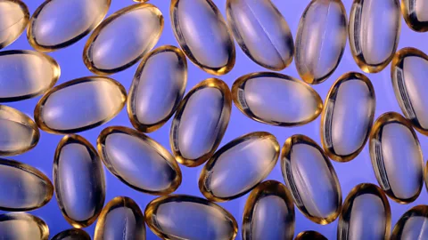 Getty Images Close-up of fish oil pills (Credit: Getty Images)