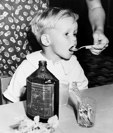 Getty Images Generations of children were subjected to the fishy taste of cod liver oil – but its healthy attributes may not have been overstated (Credit: Getty Images)