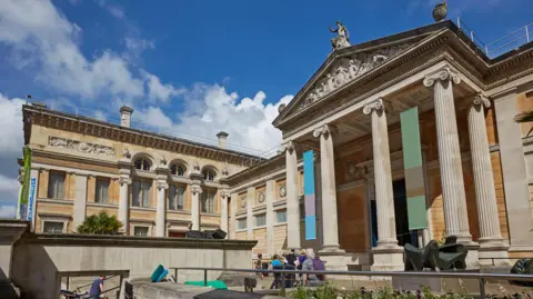 Getty Images The outside of the Ashmolean Museum
