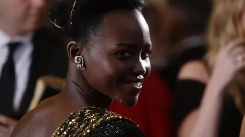 Reuters 90th Academy Awards - Oscars Arrivals - Hollywood, California, U.S., 04/03/2018 - Actress Lupita Nyongo