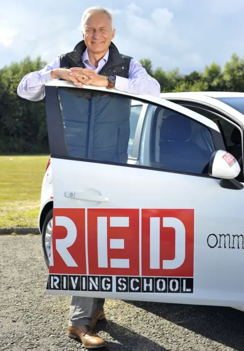 Red Driving School Ian McIntosh , boss Red Driving School