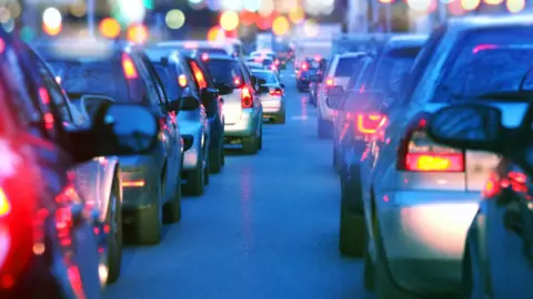 Getty Images Traffic jam