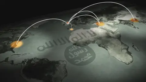 BBC Map graphic