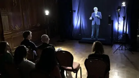 Imperial College London Hologram illusion