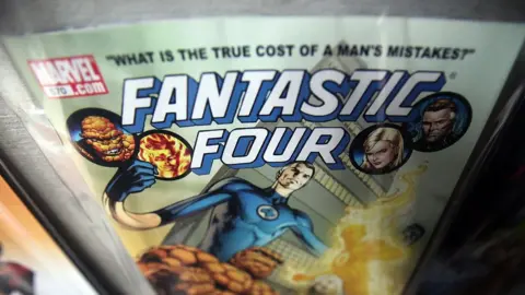 Getty Images Fantastic Four comic book