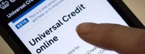 Getty Images Universal Credit online