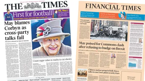 Newspaper review banner image