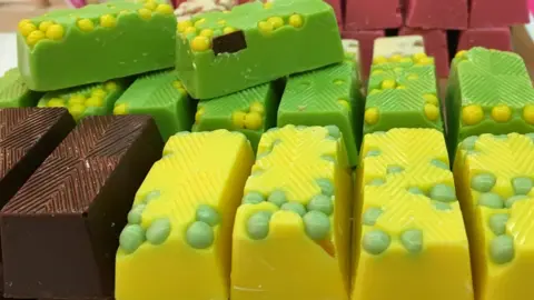 BBC rainbow chocolate
