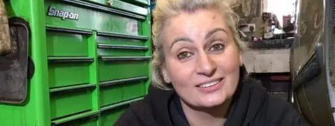Mechanic Louise Baker Louise Barker says women shouldn't mind getting dirty and enjoy working with cars.