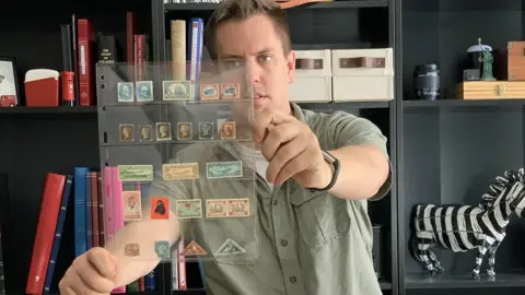Graham Beck Graham Beck, Stamp collector