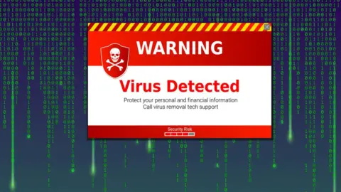 Getty Images Infection message