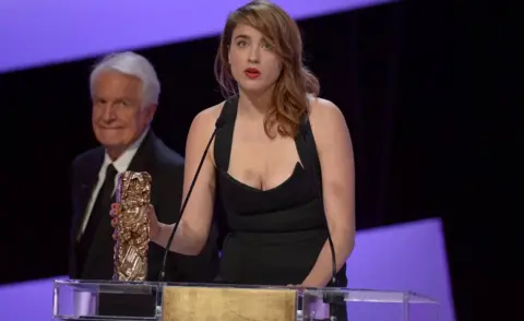 Getty Images Adèle Haenel won a César at the 2014 national awards for best supporting actress