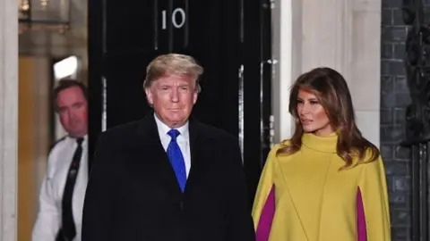 EPA Donald Trump and Melania Trump