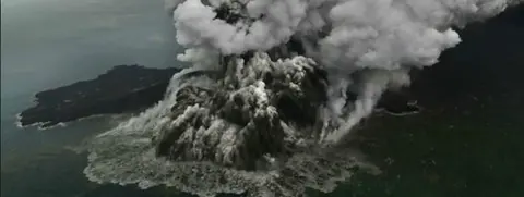 Getty Images Anak Krajatau erupts