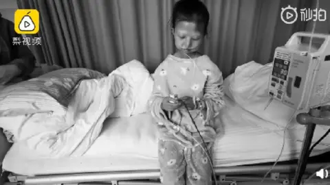 Pear Video A still from Pear Video of Miss Wu in hospital