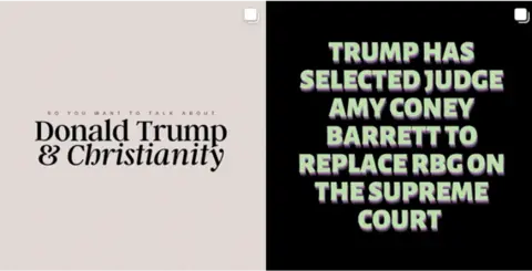 Instagram Popular slideshow-style Instagram posts.