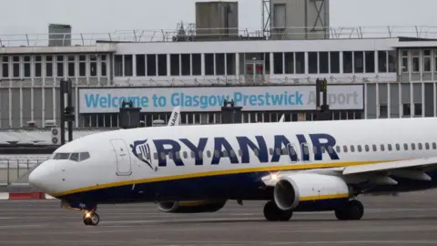 Getty Images prestwick airport