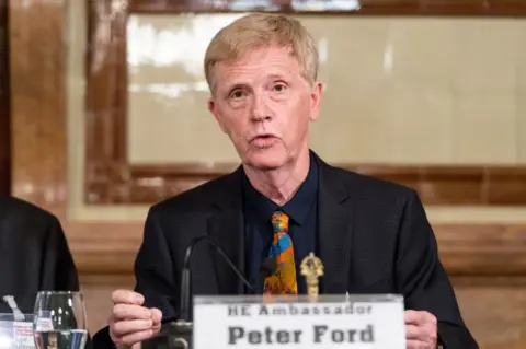 Getty Images Peter Ford is a former UK ambassador to Syria