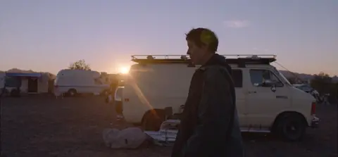 Searchlight Pictures Frances McDormand worked alongside the director to see how her character Fern would structure her van as a living space