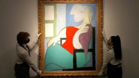 Reuters Femme Assise Pres d'Une Fenetre (Marie-Therese) by Pablo Picasso at Christie's gallery