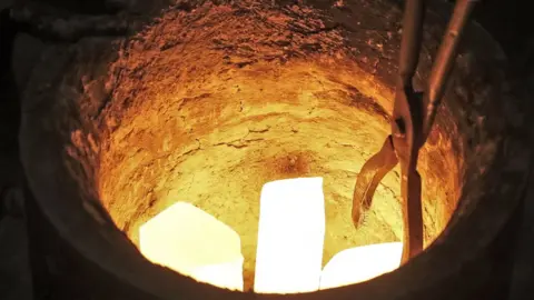 Getty Images Catalytic platinum smelting