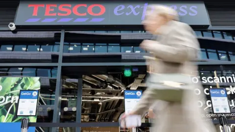 Getty Images A Tesco store