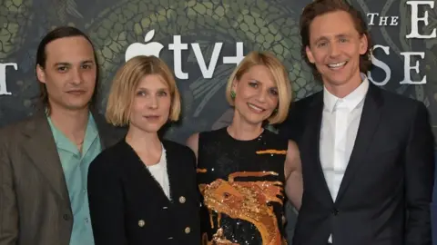 Getty Images Frank Dillane, Clemence Poesy, Claire Danes, Tom Hiddleston