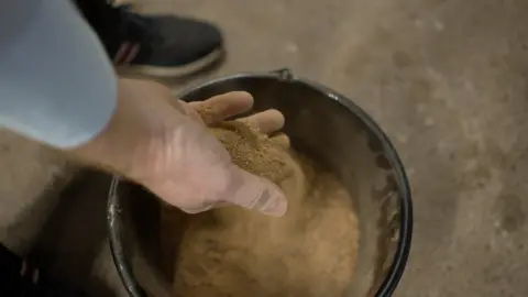 Tony Jolliffe sand